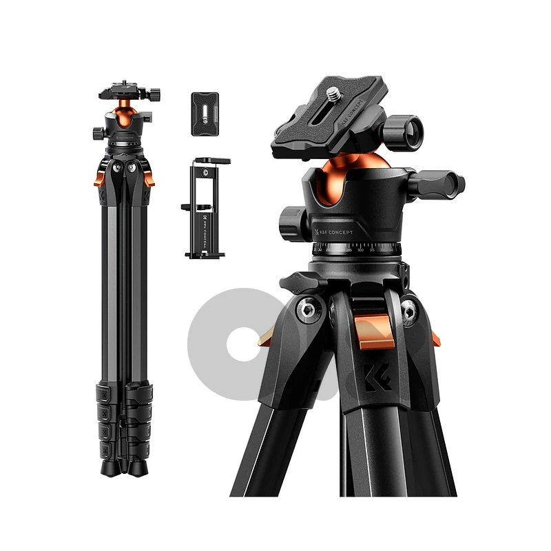 K&F Concept 73" Aluminum Camera Tripod A305A3- KF09.171