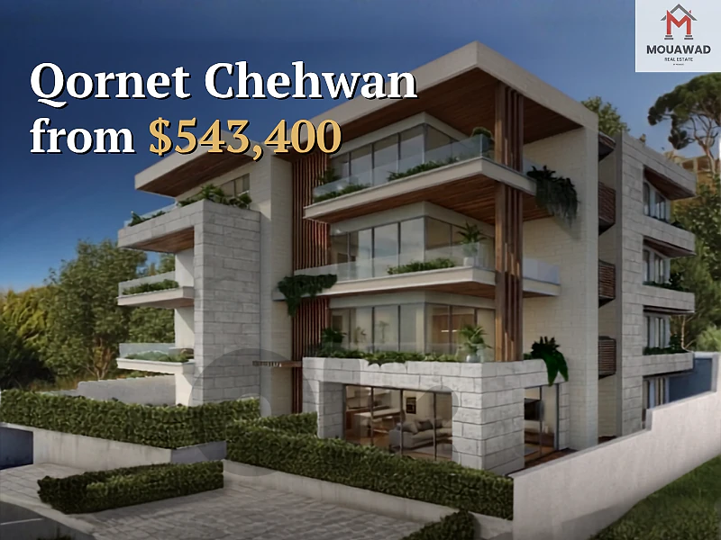 Qornet Chehwan 3 Bedrooms | 5 Bathrooms | 3 Balconies | Maid's room