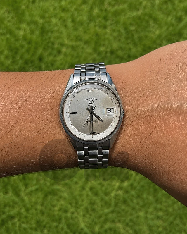 favre leuba harpoon automatic mens works perfectly