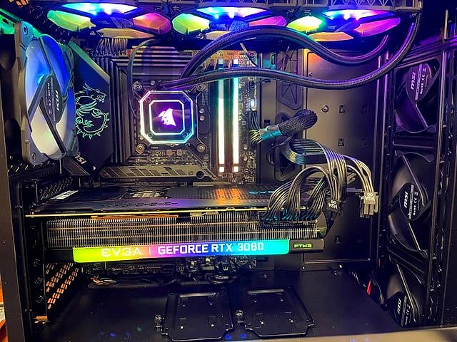 rtx 3080 10gb vram evga ftw3