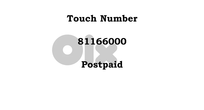 Number 81166000 for Sale