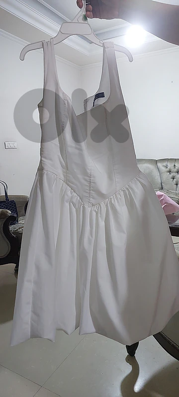 فستان سهرة ابيض للحفلات التخرج عمر ١٤ سنةDress White 4 events 14 years