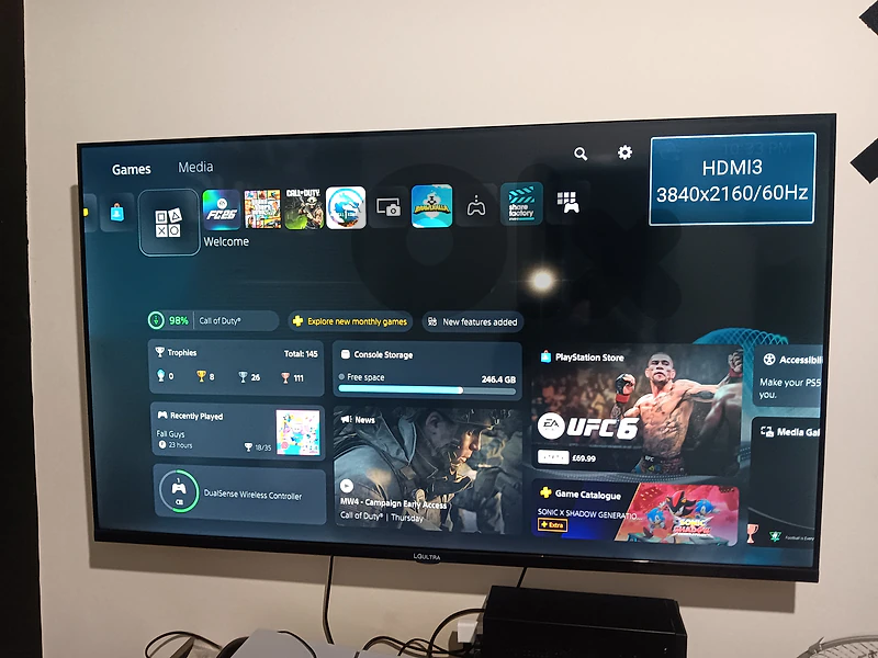 4k 60fps 52" Smart TV