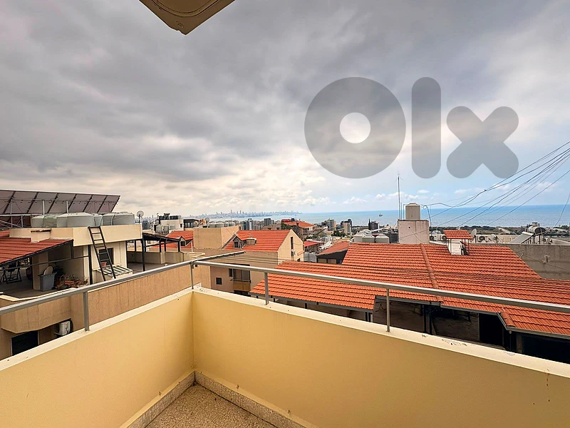 Prime Location Apartment in Dbayeh, Metn with Sea View.