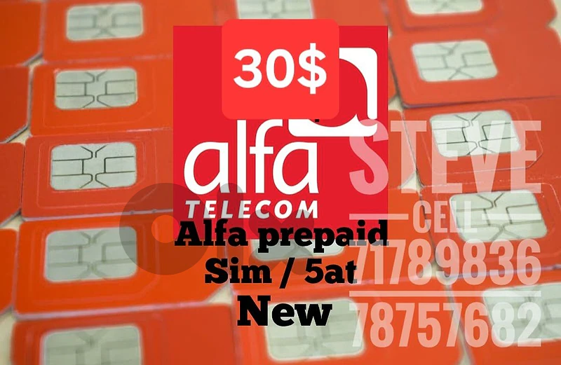 alfa prepaid sim card