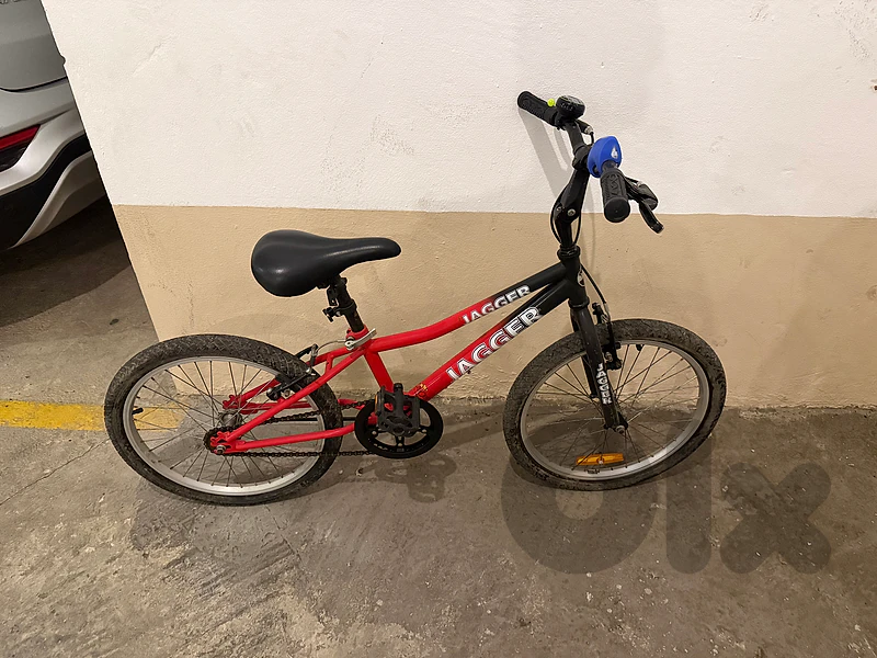 Jagger 20" Kids BMX / Freestyle Bike – Black & Red
