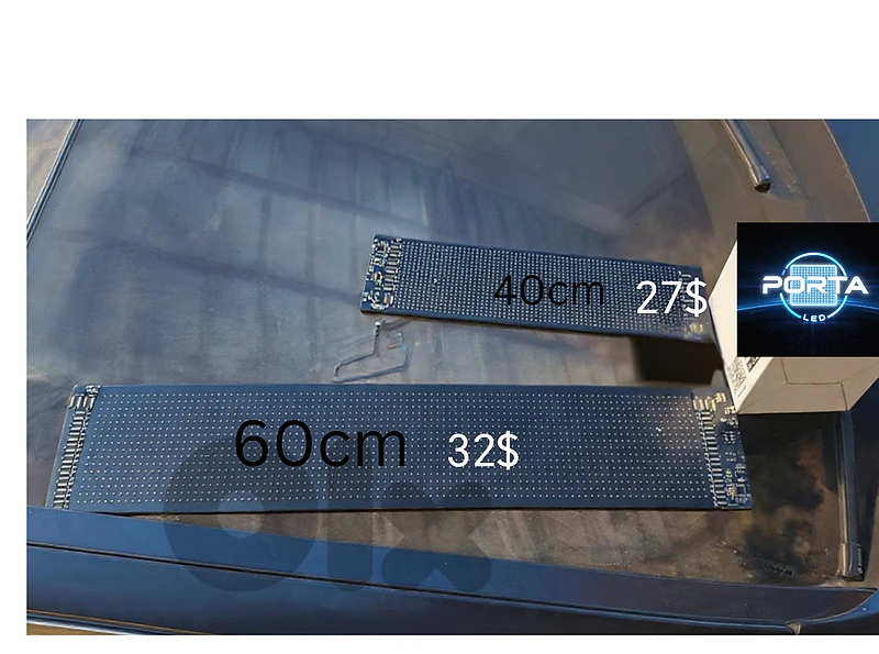 PORTA LED 20x64 | 40cm $27 60cm $32 | App Control`