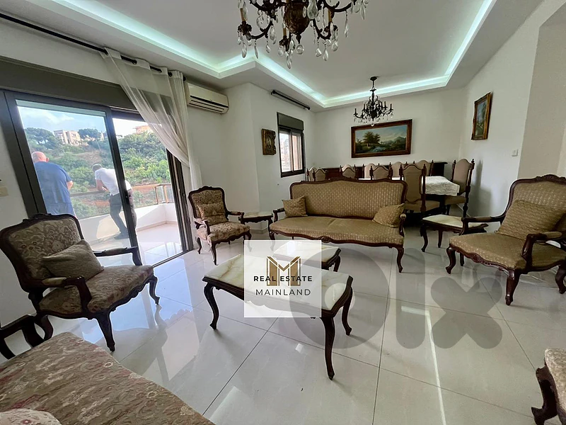 Fully furnished apartment for Rent in Awkar with open views
