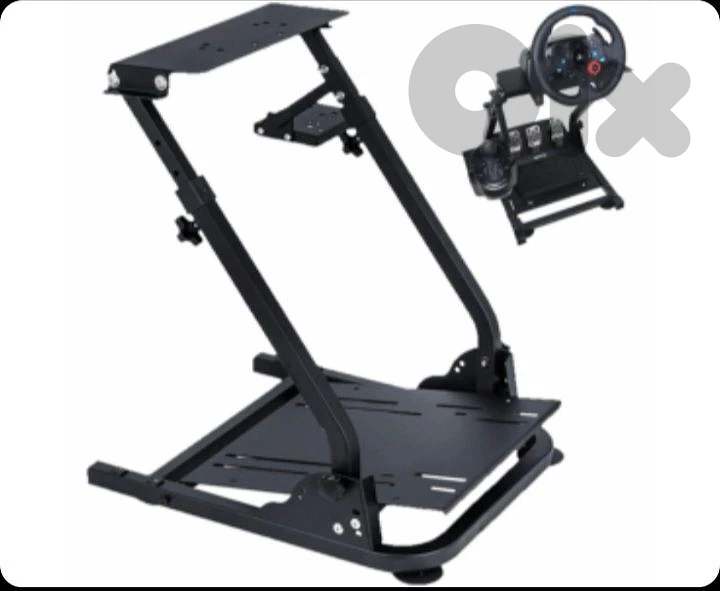 Racing wheel stand