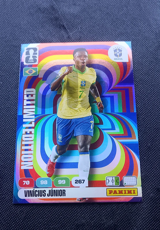 Pack-Fresh Vinícius Júnior - Panini World Cup 2026