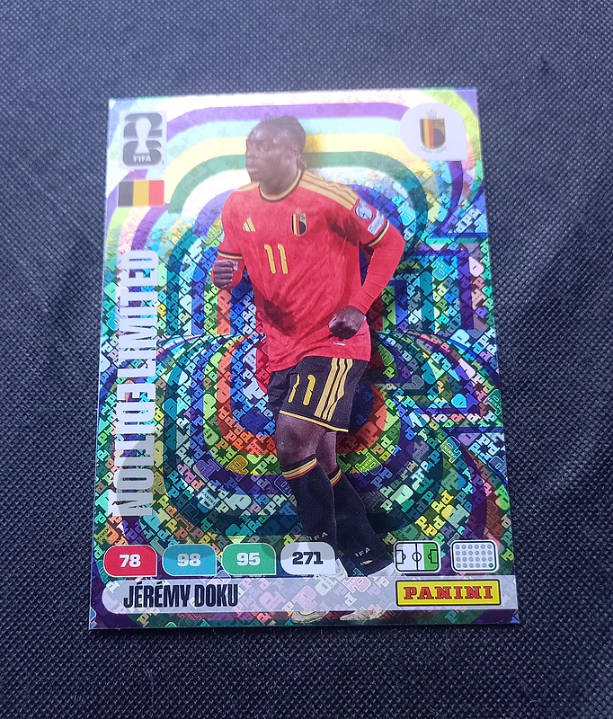 pack-fresh Jérémy Doku - Panini World Cup 2026