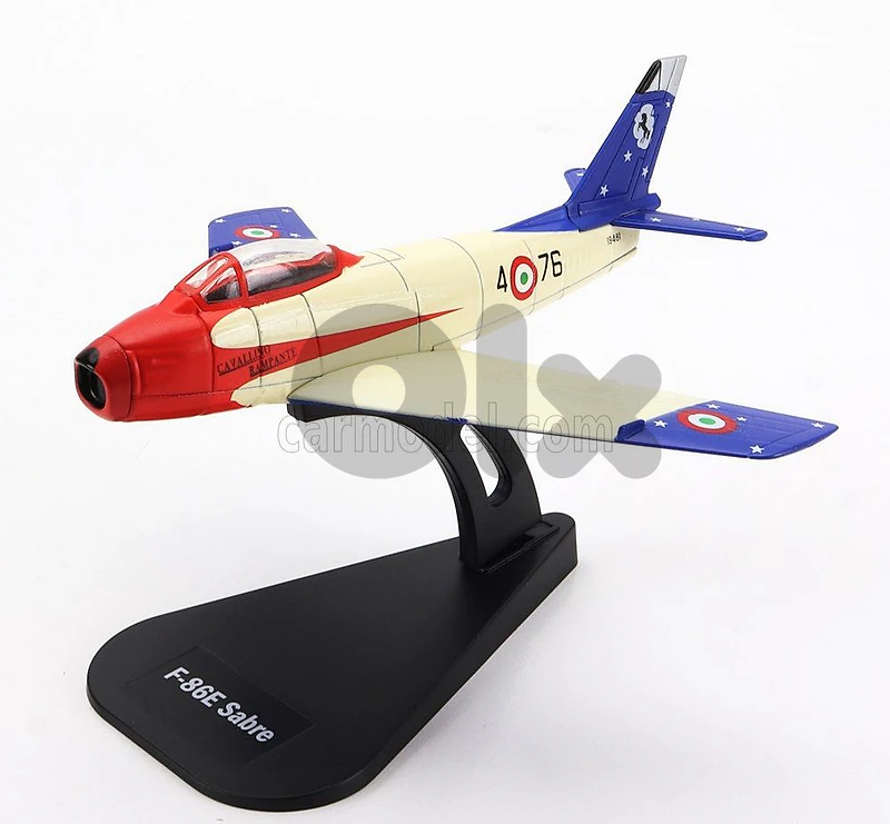 F-86E Sabre diecast model plane 1/100