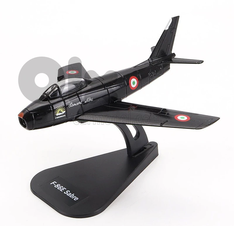 Sabre F-86E diecast model plane 1/100