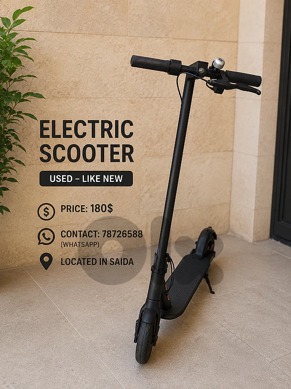 electric scooter