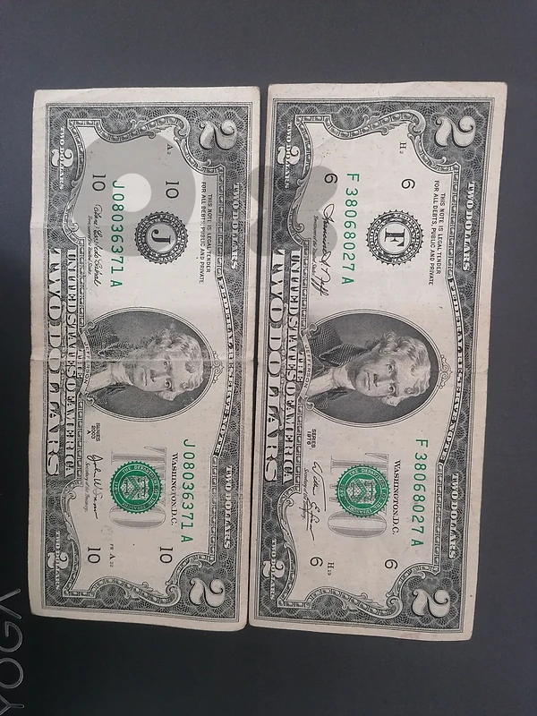 two dollars old