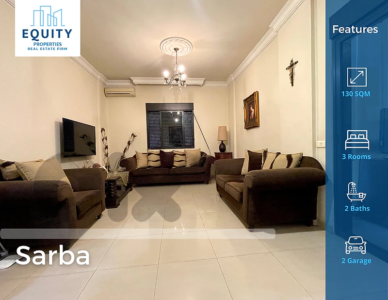 130 SQM Apartment For Sale In Sarba شقة للبيع #RK50677