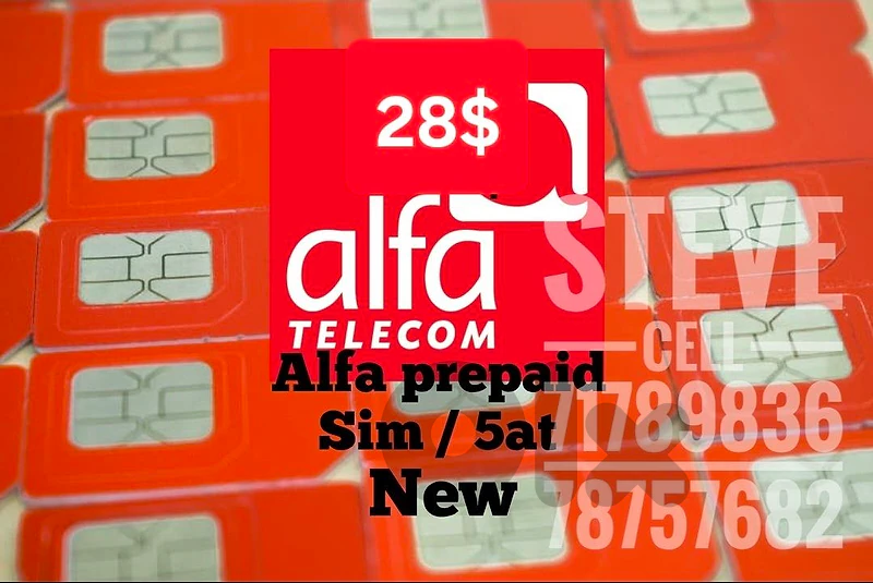 alfa prepaid sim card