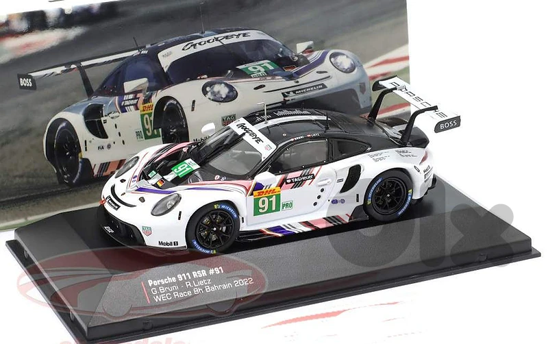 Porsche 911 RSR (WEC 2022) diecast car model 1;43