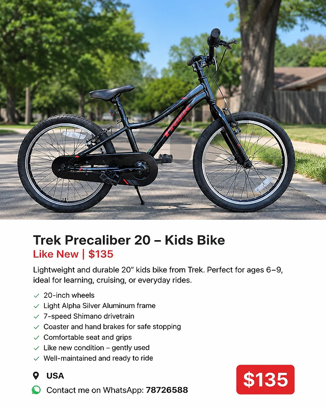 Trek precaliber 20 inch