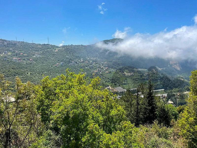 1210 SQM Land for Sale in Ghbeleh with an Amazing Mountain View