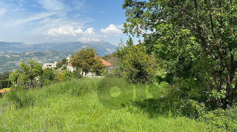 940 SQM Land for Sale in Ghbeleh with an Amazing Mountain View