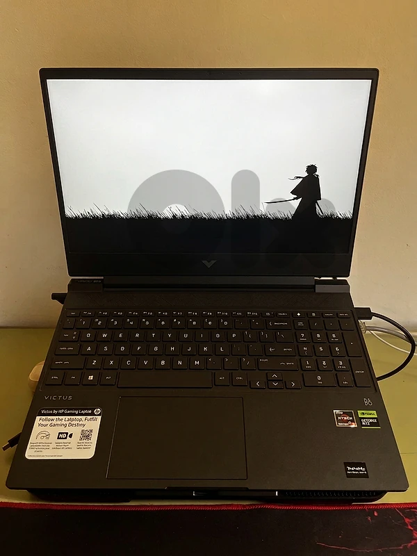 HP Victus 15 Gaming Laptop - Ryzen 5 7535HS - RTX 2050 HP Victus 15 Gaming Laptop - Ryzen 5 7535HS - RTX 2050