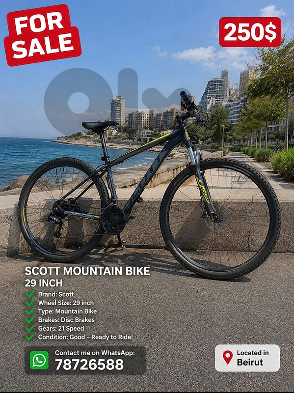 Scott mountain bike 29 inch