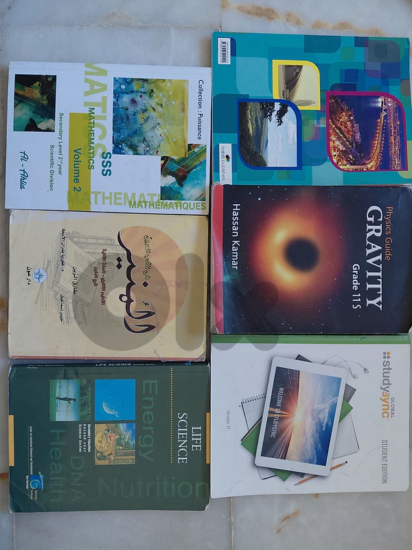 G11 books diffrent types