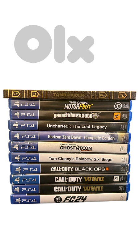 PS4 CDS FOR SALE OR TRADE