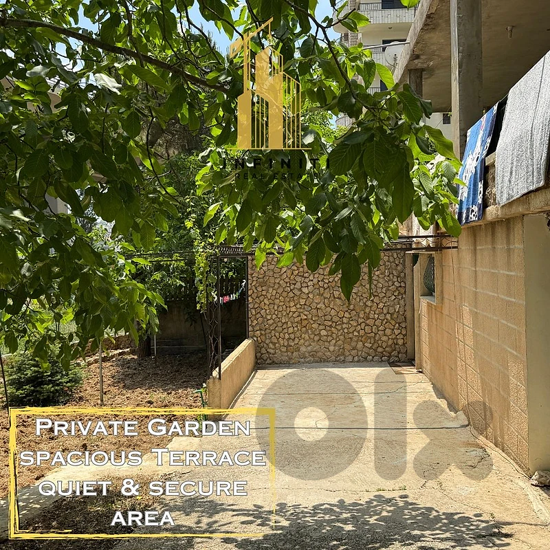 Apartment for Rent in Sawfar – Aley | Private Garden & Terrace