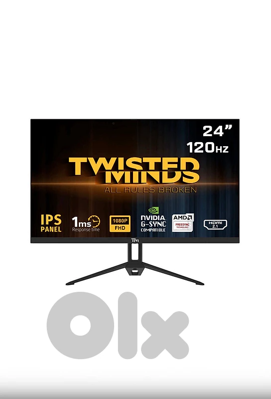 Twisted Minds 24” Gaming Monitor 120Hz - Like New
