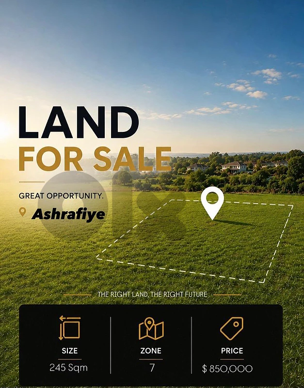 Land for sale in Achrafieh, Beirut