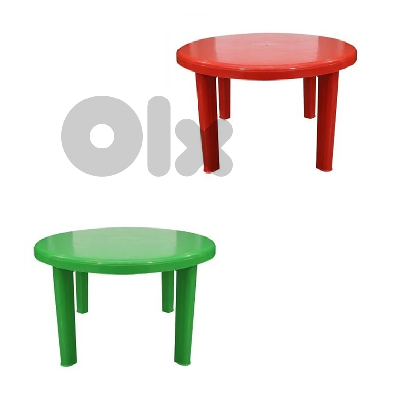 Durable Plastic Table for Children 90cm -طاولة بلاستيكية متينة للأطفال