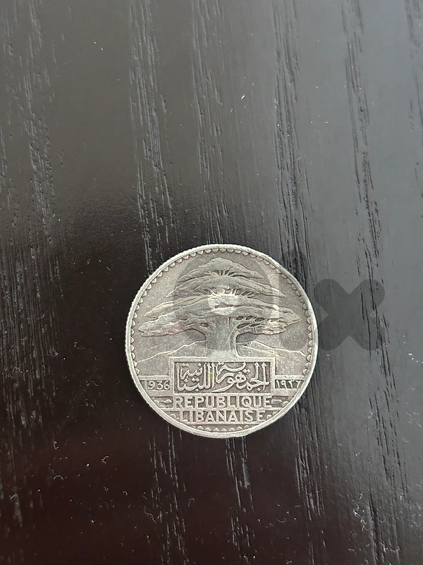 New 1936 50 piasters