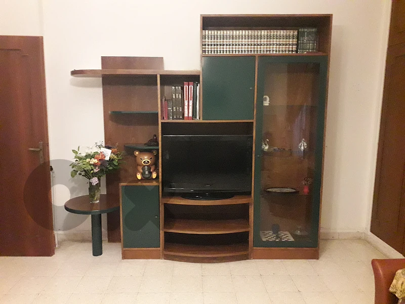 TV cabinet/Living Room Wall Unit with glass display Cabinet