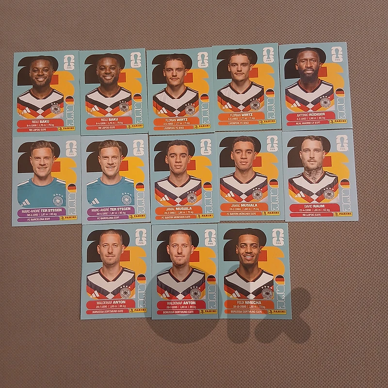 Panini world cup 2026 cards GERMANY