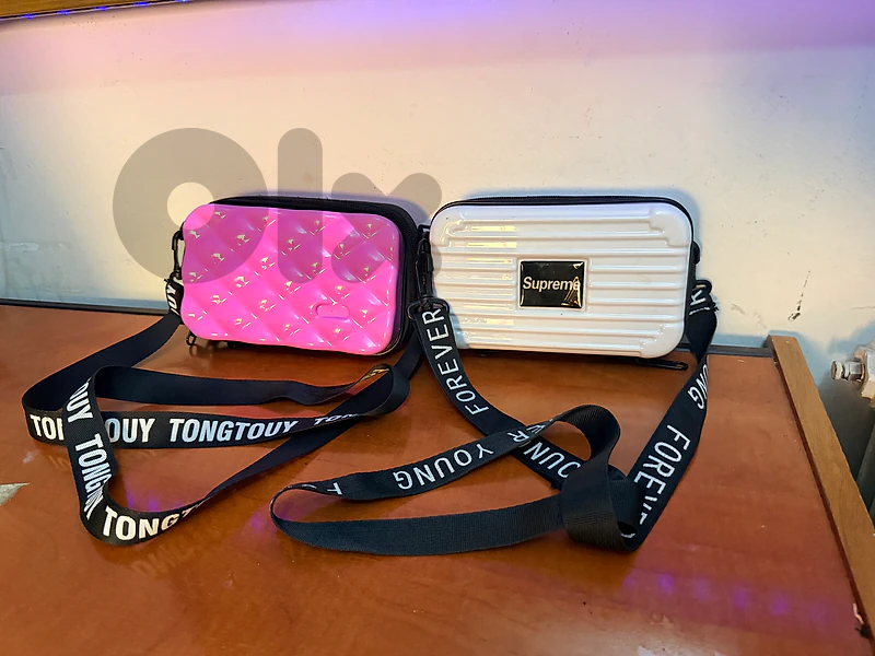 white and pink SUPREME handbags SALE