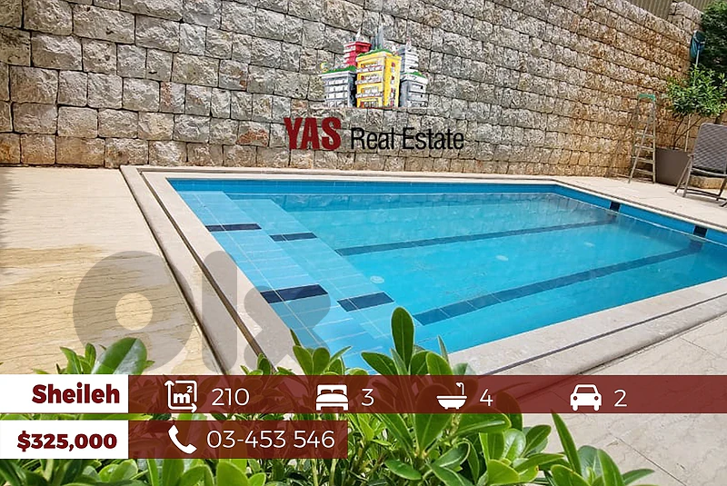 Sheileh 210m2 | 170m2 Terrace | Exceptional | Pool | Prime Location |
