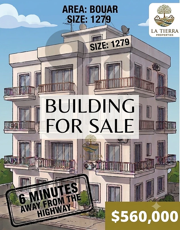 Residential Furnished Building For Sale Bouar Keserouan بناية للبيع بوار