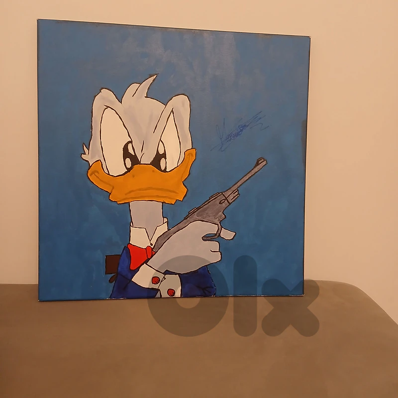 Painting of DONALD DUCK