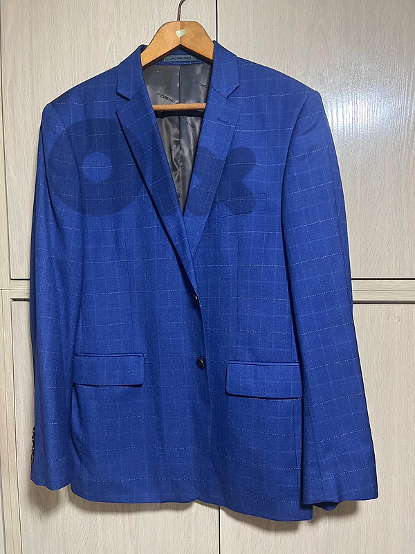 blue jacket blazer size 56