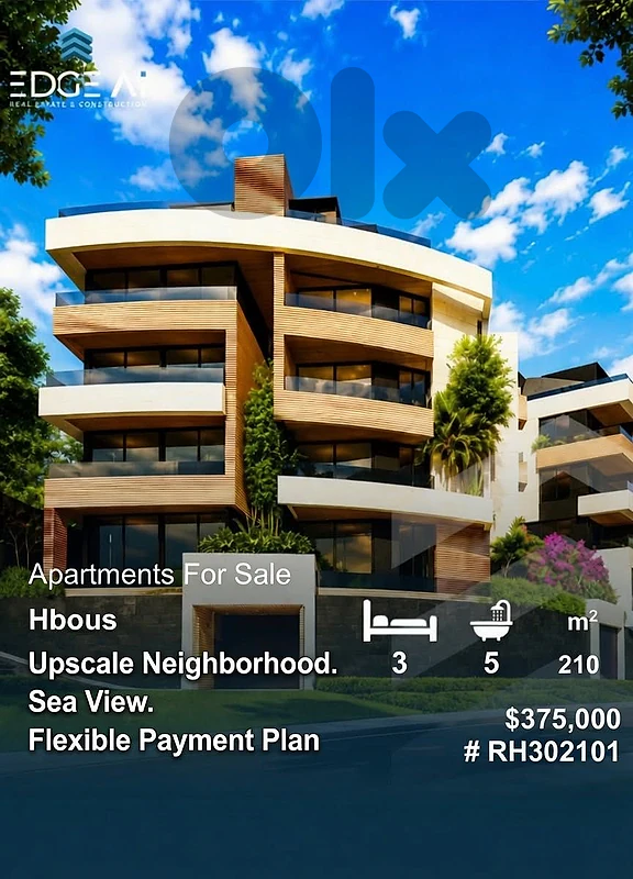 Apartment for sale,Hbous,Metn #RH302101