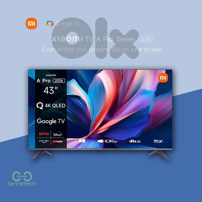 Brand New Xiaomi A Pro 43” QLED 4K Google TV
