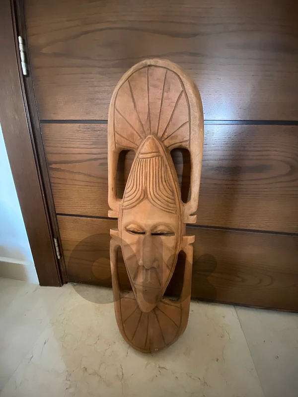 Real African tribal mask made in 1967