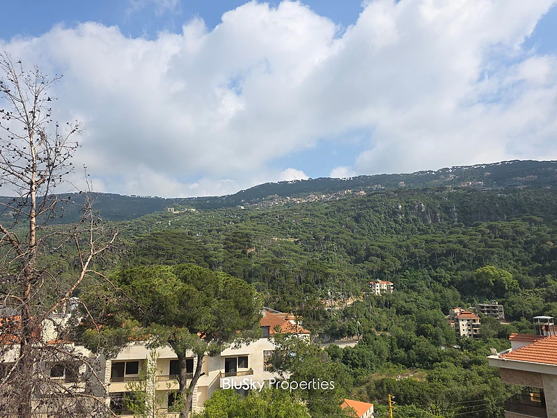 Apartment with Mountain View For RENT In Baabdat شقة للإيجار #GS