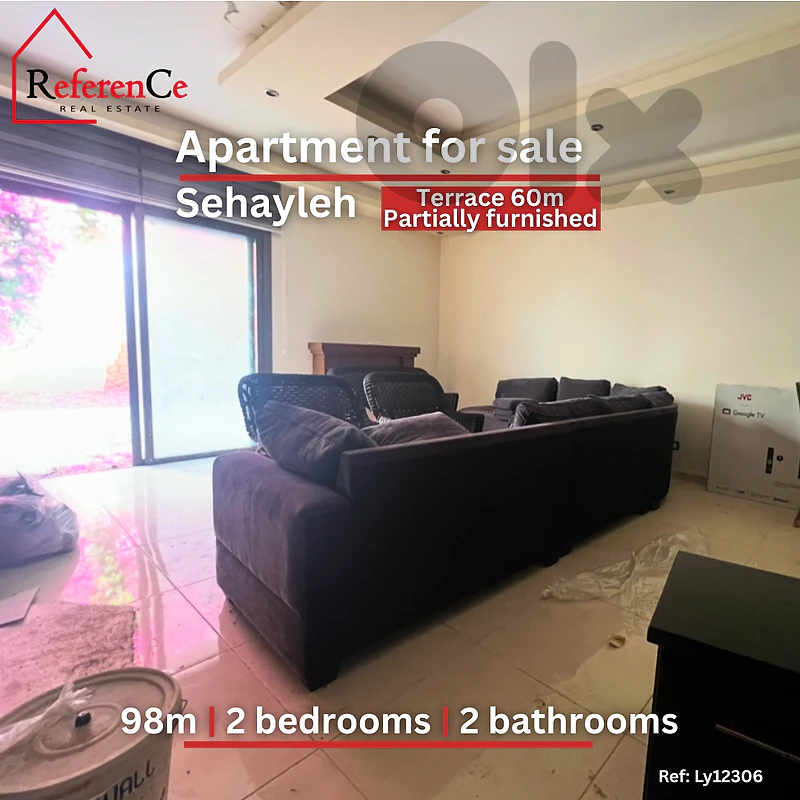 Apartment with terrace in Sehayleh for sale شقة في سهيلة مع شرفة للبيع