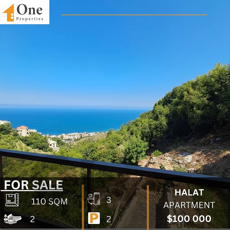 APARTMENT FOR SALE IN HALAT JBEIL
