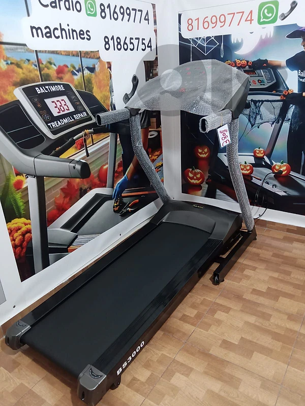 sports treadmill 2,5hp and automatic anicline