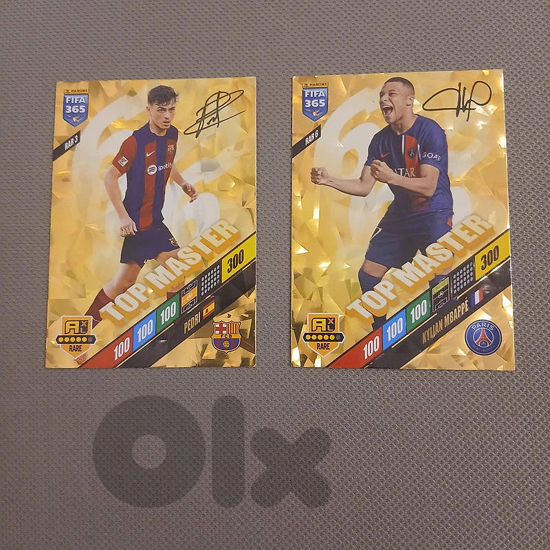 Panini adrenalyn 2024 limited edition top master pedri and mbappe