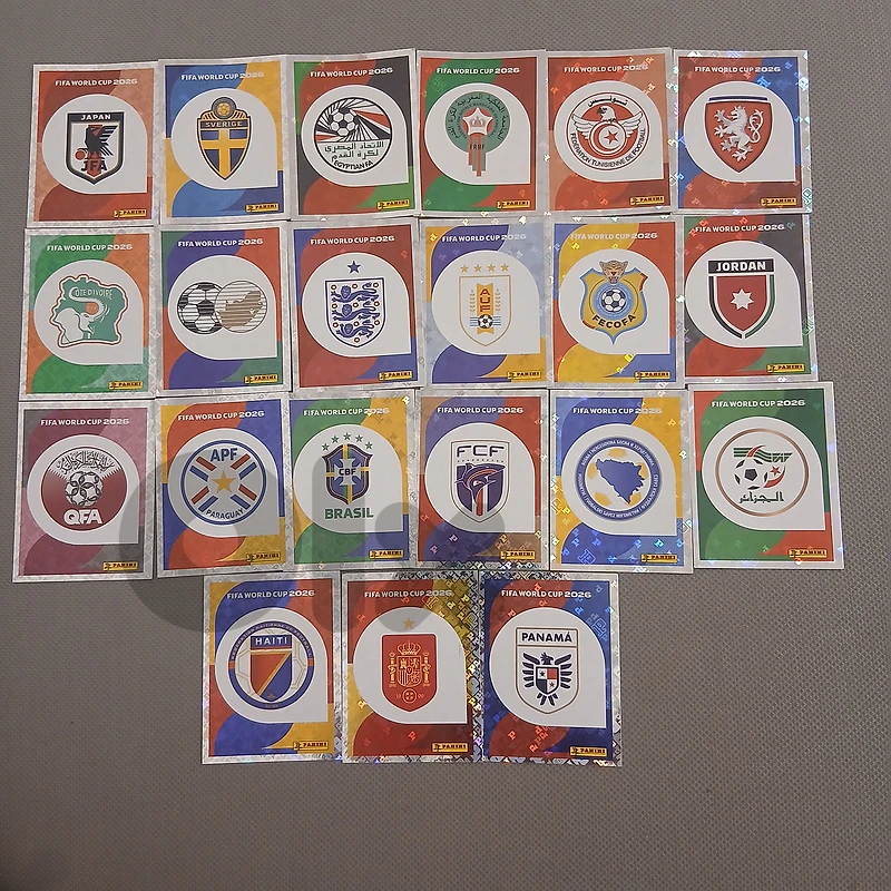 Panini world cup 2026 cards LOGOS